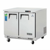 Thumbnail image #1 for Everest Refrigeration ETBSR2 Two-Section Undercounter/Worktop Refrigerator, 10 Cu. Ft., Rear-Mounted Self-Contained Refrigeration