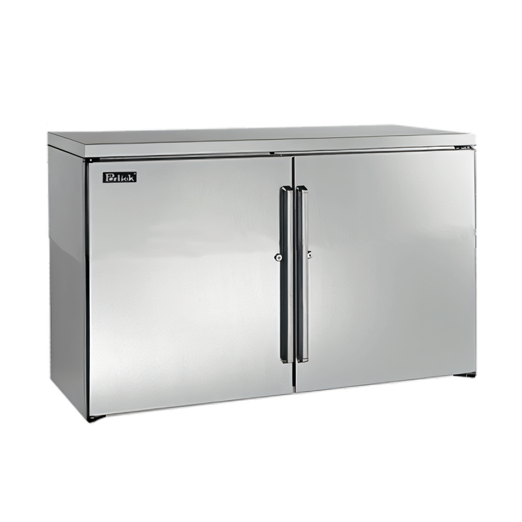 Product image #1 for Perlick BBRLP48 48-Inch Low-Height Two-Section Remote Back Bar Refrigerator