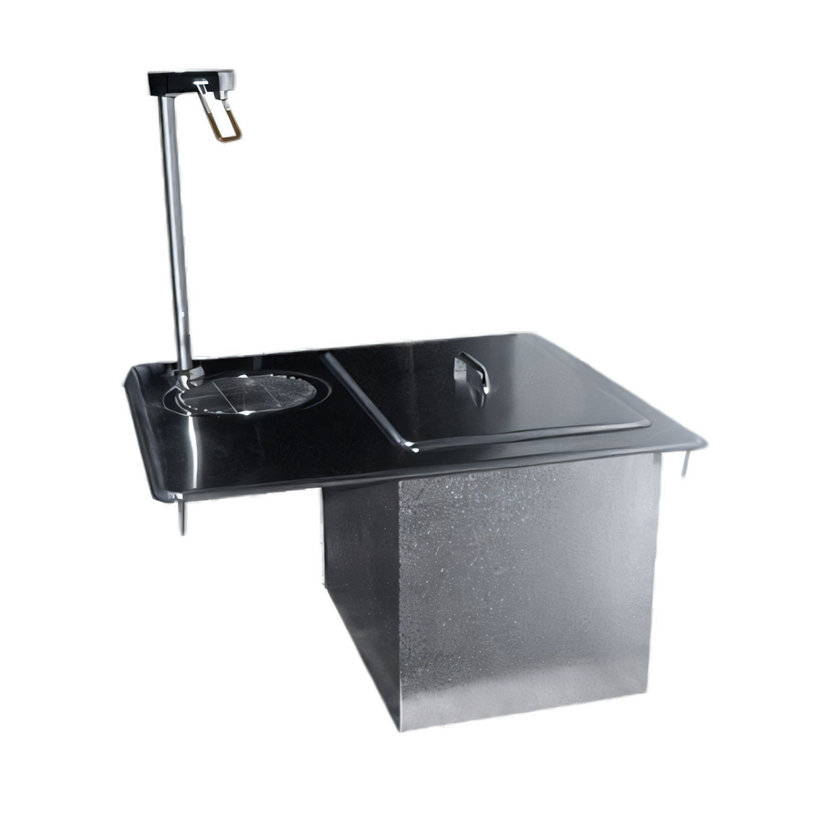 Product image #1 for Delfield 204-P Drop-In Single-Service Water and Ice Station with Pitcher Filler, 45 lb Ice Storage