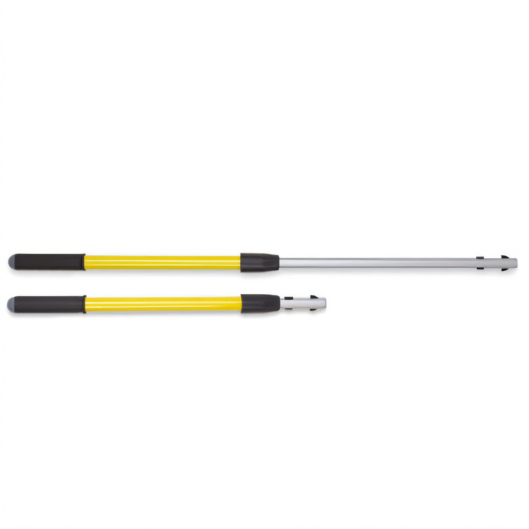 Product image #1 for Hygen Quick Connect Adjustable Aluminum Mop Handle, 24 to 40 Inches, Yellow