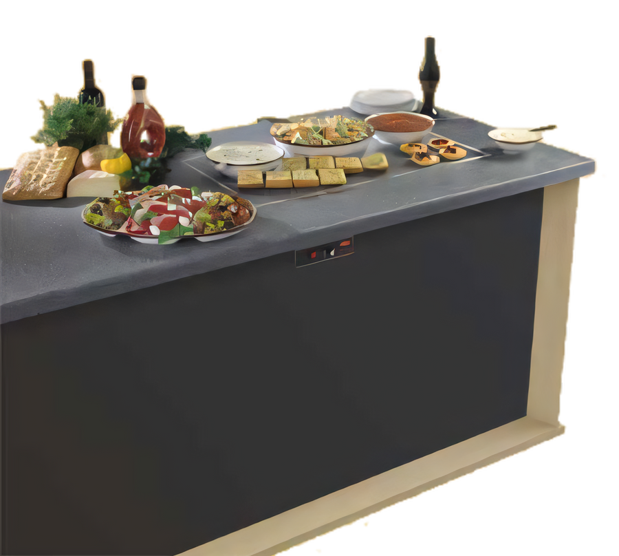 Product image #1 for Hatco Glo-Ray Simulated Stone Built-In Rectangular Heated Shelf, 25-5/8 in x 19-5/8 in x 2-1/4 in