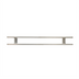 Thumbnail image #1 for Mercer Culinary 18-Inch Stainless Steel Magnetic Knife Holder with 2 Bars and 6 Hooks