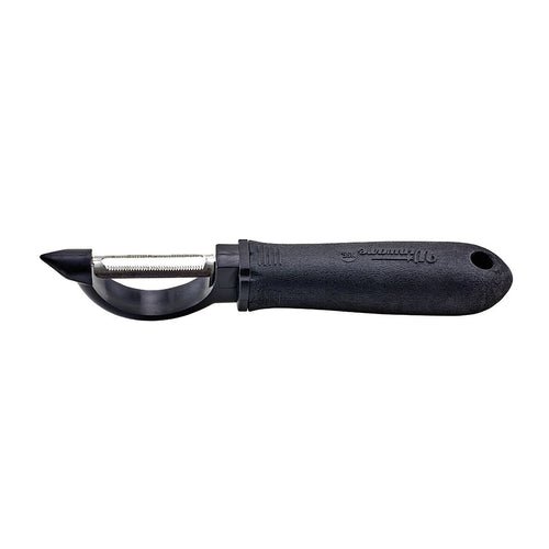 Product image #1 for Winco 7-1/2 Inch Straight Serrated Edge Peeler with Soft-Grip Handle