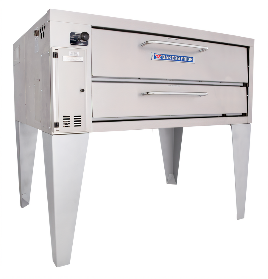 Product image #1 for Bakers Pride Super Deck Series Gas Pizza Deck Oven, 54-Inch x 34-1/2-Inch Ceramic Bake Deck, Single Deck