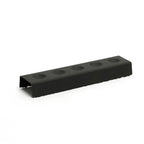 Thumbnail image #1 for Global Tableware Collective Comas, Les Essences MPA7593 Rectangular Aluminum Skewer Support, Vintage Black, 9.5 x 2.375 x 1.125 in