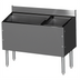 Thumbnail image #1 for CHOICE Extra Deep 36-Inch Underbar Combo Ice Bin/Cocktail Unit with Right Bottle Well and 10-Circuit Cold Plate