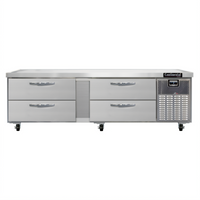 Continental Refrigerator D84GFN Two-Section 84-Inch Freezer Griddle Stand with 4 Drawers