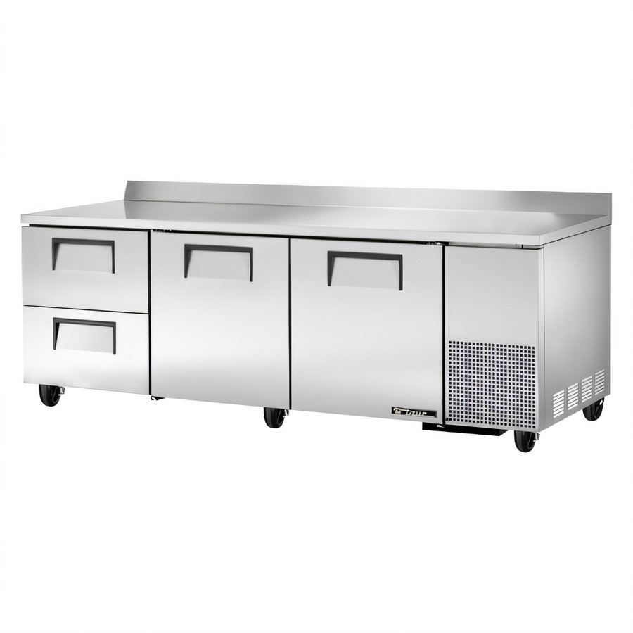 Product image #1 for True Three-Section Deep Work Top Refrigerator with 2 Doors and 2 Drawers