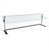 Thumbnail image #1 for Vollrath 60-Inch Mobile Countertop Breathguard Sneeze Guard