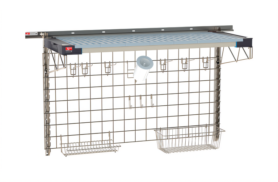 Product image #1 for Metro SmartWall Life Wall-Mounted Sink Shelf Starter Kit with 1 Shelf