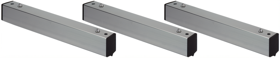 Product image #1 for Quantum Three-Skate Floor Track System Skate Set with Drift Resister and Wing Kit, Aluminum