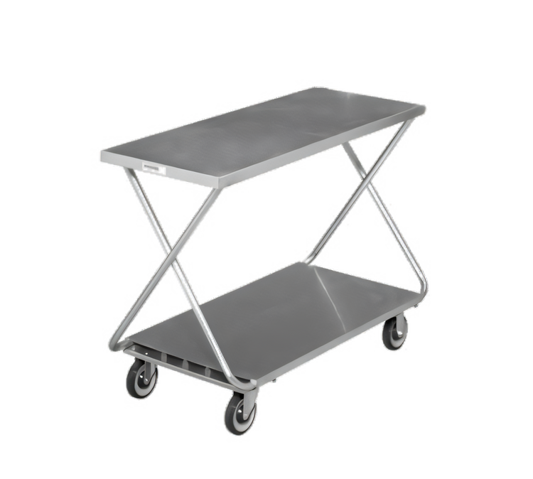 Product image #1 for Galvanized Solid-Bottom Stocking/Marking Truck with Polished Deck