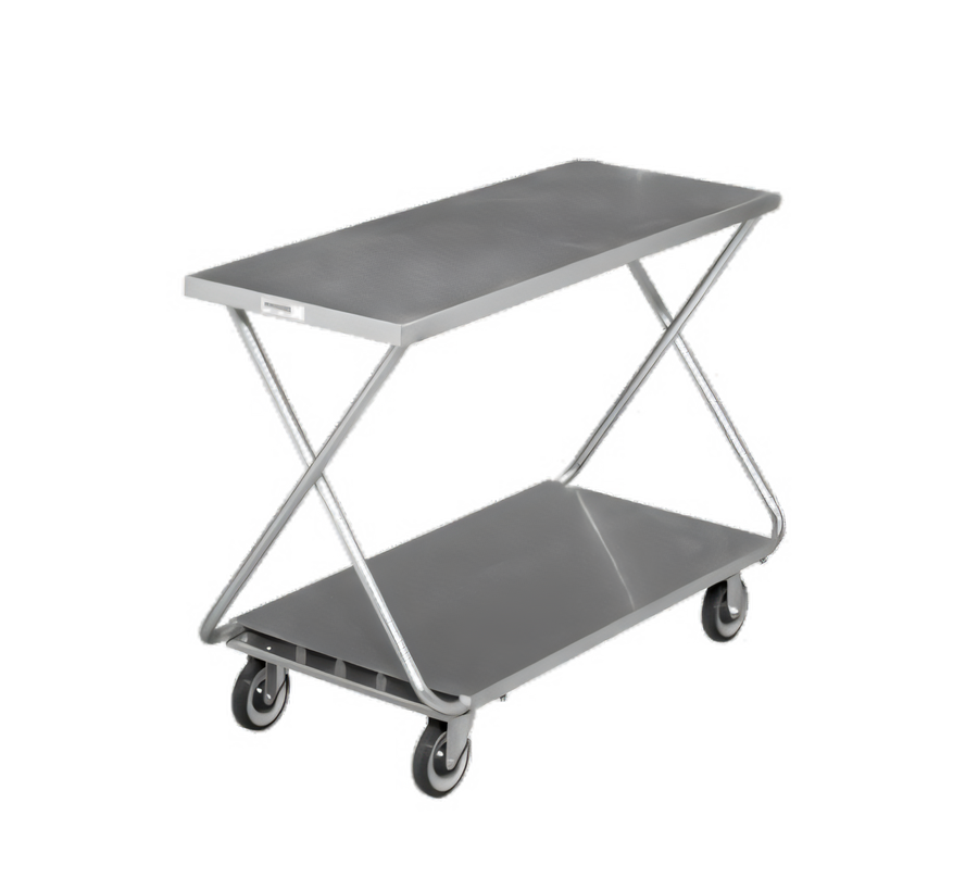 Product image #1 for Galvanized Solid-Bottom Stocking/Marking Truck with Polished Deck