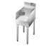 Thumbnail image #1 for Eagle Group 1800 Series Underbar Single Step-Down Blender Station Add-On Unit, 12 Inch W x 19.5 Inch D