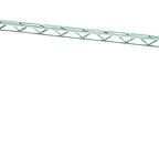 Thumbnail image #1 for Quantum 1848FC 3-Sided Wire Bus Cart Frame, 48"W x 18"D, Chrome-Plated