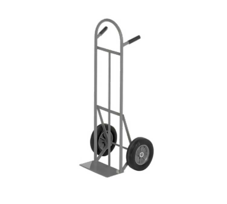 Product image #1 for Channel Steel Stocking Hand Truck with Dual Pin Handles and Mold-On Rubber Wheels