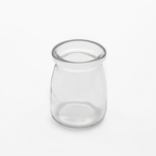 Thumbnail image #1 for American Metalcraft RGJ4 4 oz. Clear Round Glass Condiment Jar Case of 72