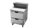 Thumbnail image #1 for Beverage-Air SPED27HC 27-Inch One-Section Sandwich Top Refrigerated Prep Table with 2 Drawers