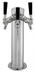 Thumbnail image #1 for Perlick Draft Arm Style Countertop Wine Dispensing Kit with 3 Faucets, Chrome