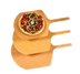 Thumbnail image #1 for American Metalcraft MP1222 Pressed Wood Pizza Peel — 12
