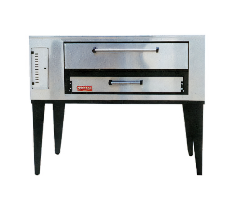 Product image #1 for Marsal SD-448 Single Deck Gas Pizza Oven, 4-Pie Capacity, 36 x 48-Inch Chamber