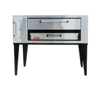 Marsal SD-448 Single Deck Gas Pizza Oven, 4-Pie Capacity, 36 x 48-Inch Chamber