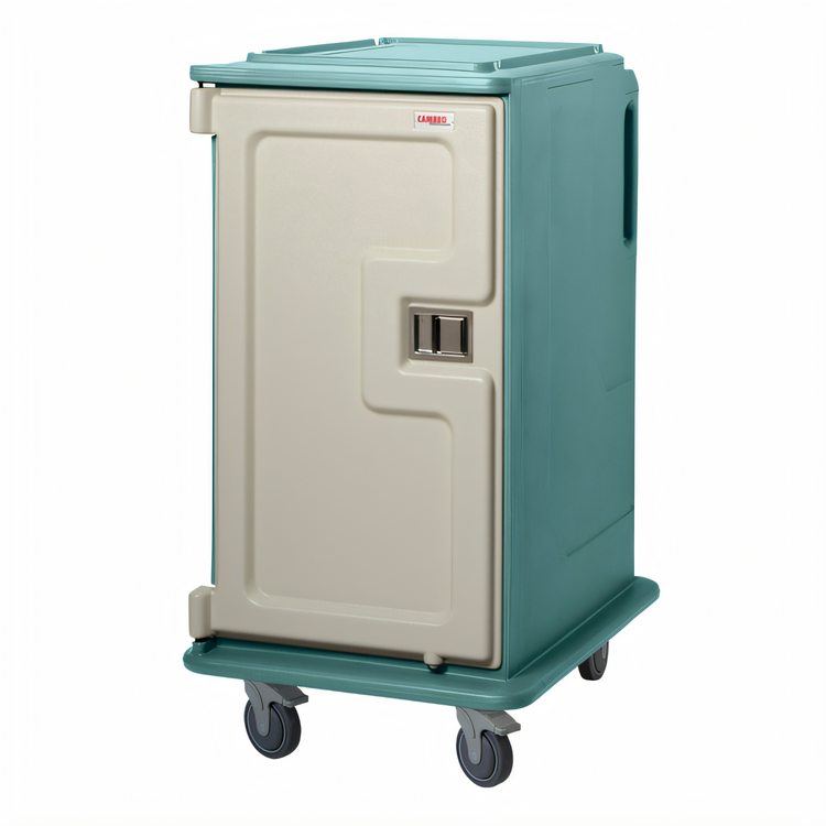 Product image #2 for Cambro Single-Door Tall Profile Insulated 16-Tray Meal Delivery Cart for 15 x 20 Inch Trays