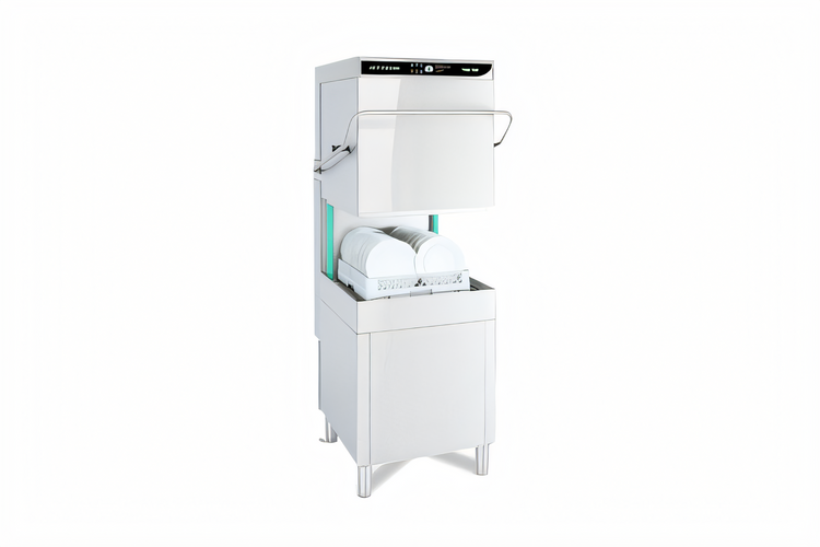 Product image #1 for Jet-Tech 757-E Single-Rack High-Temperature Door-Type Dishwasher with Built-In Booster
