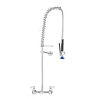 Thumbnail image #1 for Fisher 52922 Stainless Steel 8-Inch Centers Backsplash-Mount Pre-Rinse Unit with EZ-Install Adapters