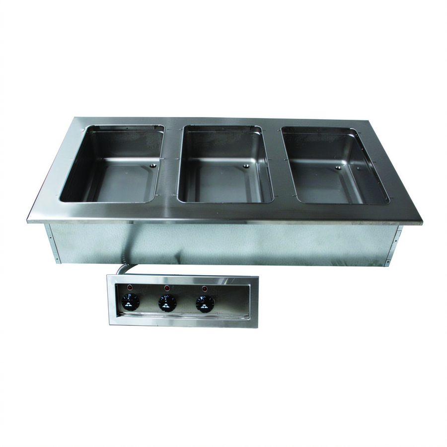 Product image #1 for Advance Tabco Triumph Supreme Drop-In Electric Hot Food Well Unit with 3 Sealed Wells, 208/240V
