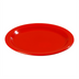 Thumbnail image #2 for Dallas Ware® 9-Inch Round Red Melamine Narrow Rim Dinner Plate