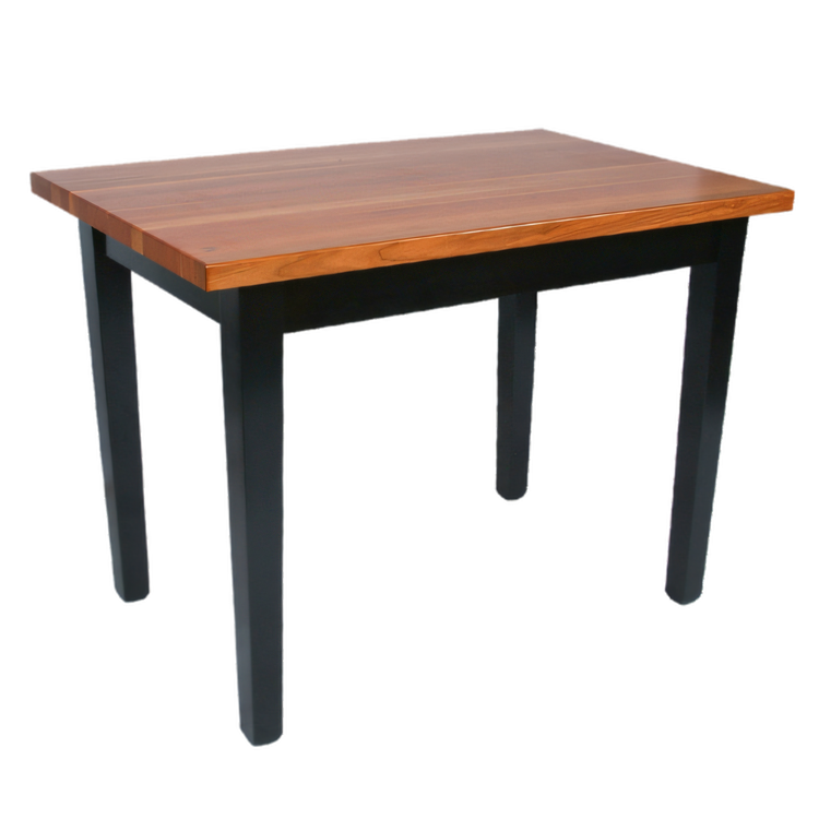 Product image #1 for John Boos Rouge et Noir Le Classique 48 x 30-Inch Island Work Table with American Cherry Edge-Grain Top