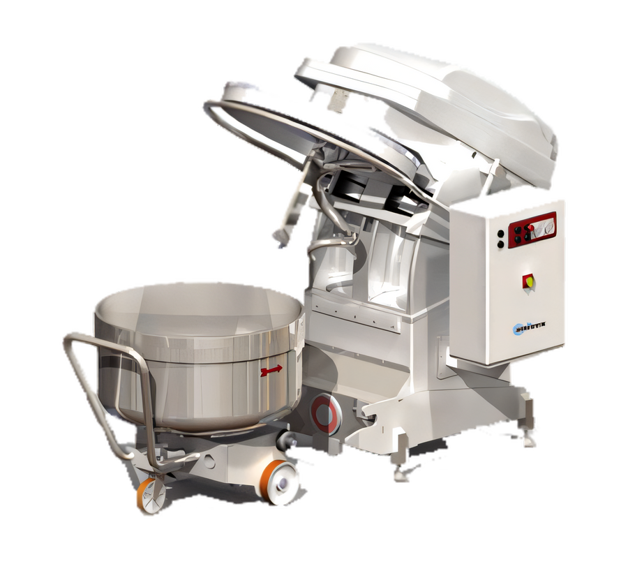 Product image #1 for Univex Silverline SL80RB Removable Bowl Spiral Mixer, 137 Qt. Bowl, 175 Lb. Dough Capacity, 2-Speed with Reverse