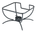 Thumbnail image #1 for Intrigue® Black Powder-Coated Chafer Stand for Square Induction Chafers