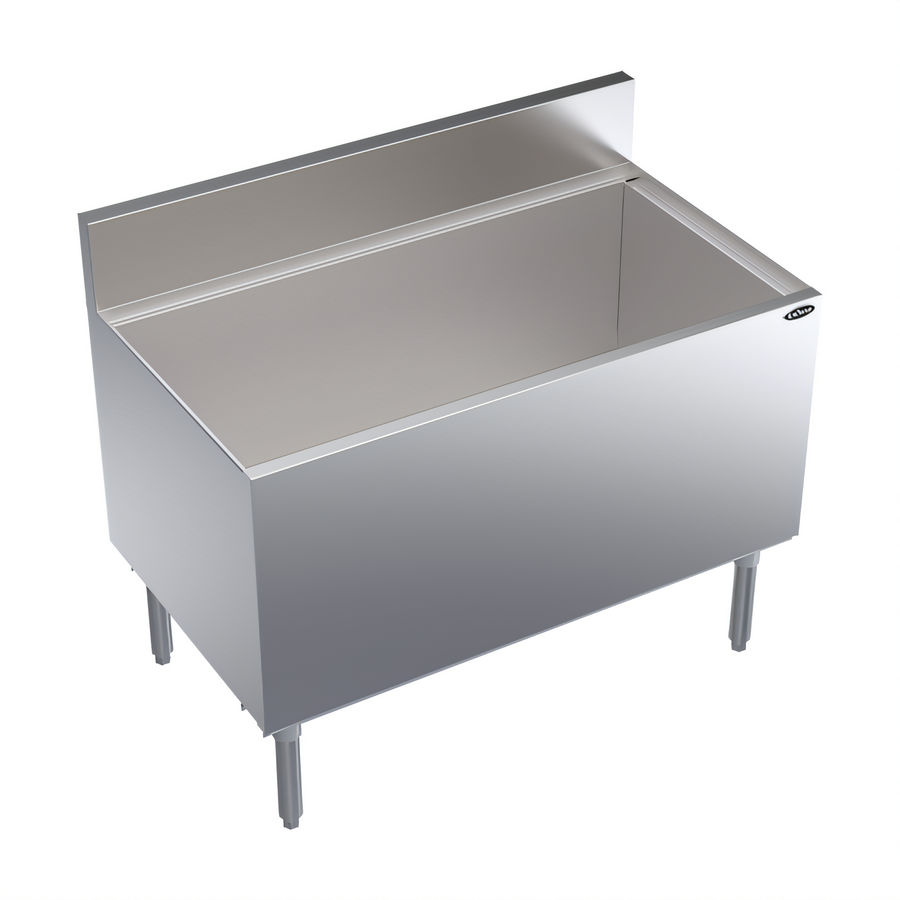 Product image #1 for Krowne Royal Series Underbar Ice Bin/Cocktail Unit with Built-In 10-Circuit Cold Plate, 212-Lb Capacity
