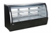 Thumbnail image #1 for Omcan 64-Inch Full-Service Refrigerated Deli Display Case with Curved Glass Front and Rear Sliding Doors