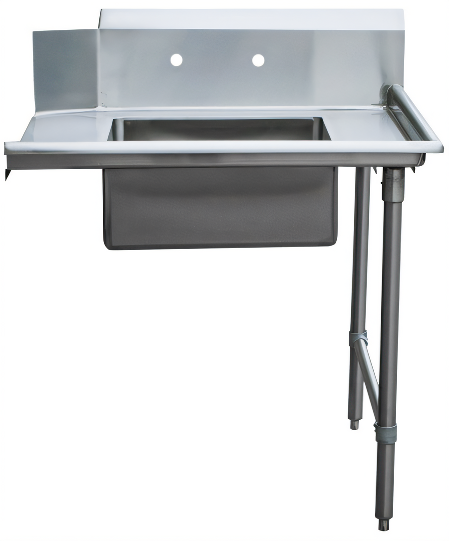 Product image #1 for 36-Inch Right-Side Soiled Dish Table with Sink, Straight, Stainless Steel