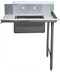 Thumbnail image #1 for 36-Inch Right-Side Soiled Dish Table with Sink, Straight, Stainless Steel