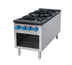 Thumbnail image #1 for Comstock-Castle 2CSP18 Gas Stock Pot Range, 18-Inch Wide x 42-Inch Deep, Open Front Cabinet Base, 2 Burner Sections, 220,000 BTU