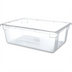 Thumbnail image #1 for StorPlus Clear Polycarbonate Stackable Food Storage Box, 12.5 Gallon, 18 x 26 x 9 Inches