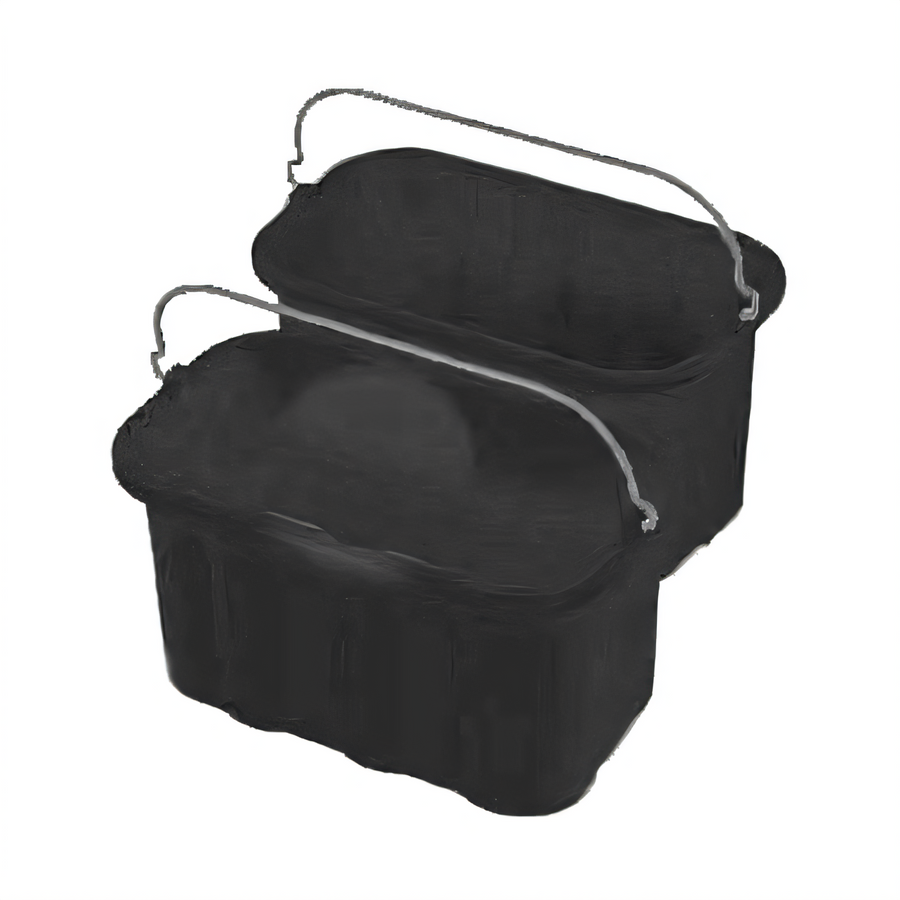 Product image #1 for Rubbermaid Commercial 10-Quart Sanitizing Caddy, Black Plastic Tub