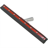 24-Inch Straight Blade Floor Squeegee Head with Foam Rubber Blade