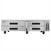 Thumbnail image #1 for KoolMore 84-Inch Commercial Chef Base Refrigerator Storage Cabinet with 4 Refrigerated Drawers