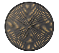 American Metalcraft 18-Inch ID x 18-3/4-Inch OD Hard Coat Anodized Aluminum Mega Pizza Screen