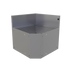 Thumbnail image #1 for Glastender Underbar Inside Corner Wedge Drainboard, 75° Angle, 19-Inch Deep, No Legs