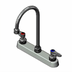 Thumbnail image #1 for T&S Brass B-1120-5X-V22CR Deck-Mount Workboard Mixing Faucet, 8