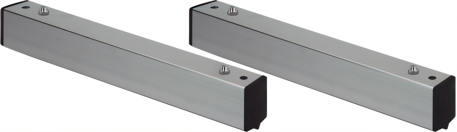 Product image #1 for Quantum Two-Skate Floor Track System Kit with Drift Resister, Aluminum