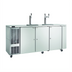 Thumbnail image #1 for Perlick DDC92 Concessionaire Self-Contained Direct-Draw Draft Beer Dispenser, 92-Inch, 4 Half-Barrel Capacity, Stainless Steel