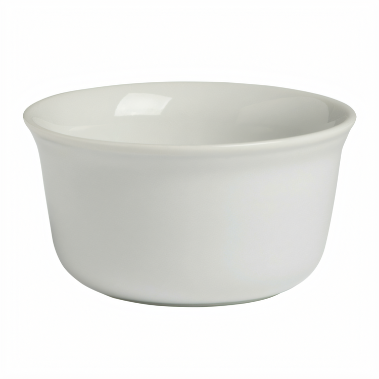 Product image #1 for Cambro Camwear Classic White Ceramic 9 oz Large Serving Bowl
