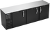 Thumbnail image #1 for Beverage-Air Three-Section 94-Inch Back Bar Refrigerated Storage Cabinet with Solid Doors